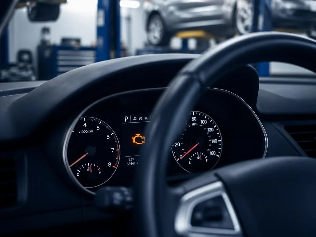 Check-Engine Light On